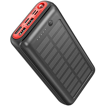 JIGA Solar Powerbank mit 30.000mAh für 19,93€ (statt 34€)