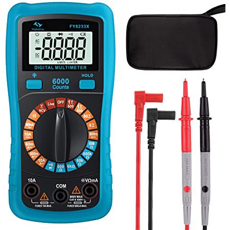 Digital Multimeter FY8233X mit LCD für 8,39€ (statt 12€)   Prime