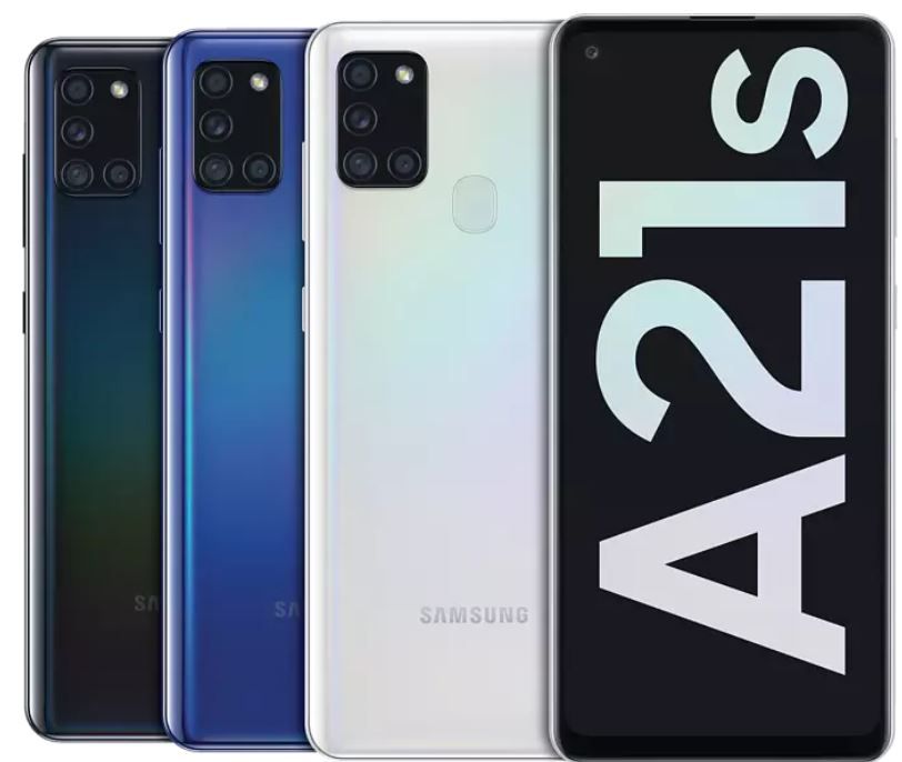 Samsung Galaxy A21s mit 32GB in Schwarz für 129€ (statt 151€)