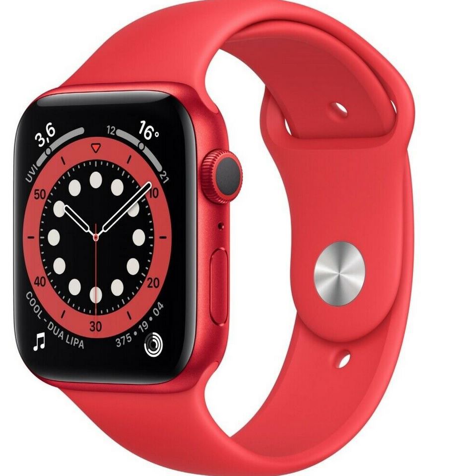 Apple Watch Series 6 (GPS) 40mm Aluminium in Rot für 309,90€ (statt 335€)