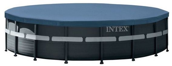 Intex Prism Greywood Pool mit 457x122cm inkl. Leiter und Filteranlage für 429,99€ (statt 629€)
