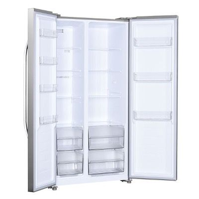 Exquisit Side by Side Kühlschrank SBS45H040F Inoxlook für 583,90€ (statt 768€)