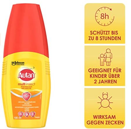 4x Autan Multi Insect Pumpspray Multi Insektenschutz für 12,07€ (statt 16€)   Prime Sparabo