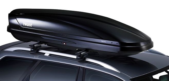 Thule Trip XL Black Glossy Dachbox mit DualSide Öffnung für 463,99€ (statt 649€)