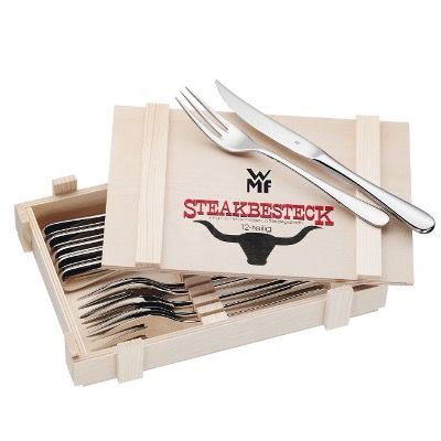 WMF Steakbesteck – 12-teilig in Holzkiste für 22,99€ (statt 29€)