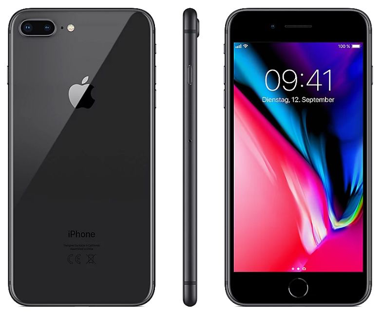 Apple iPhone 8 Plus mit 128GB in Space Grey für 464€ (statt 532€)