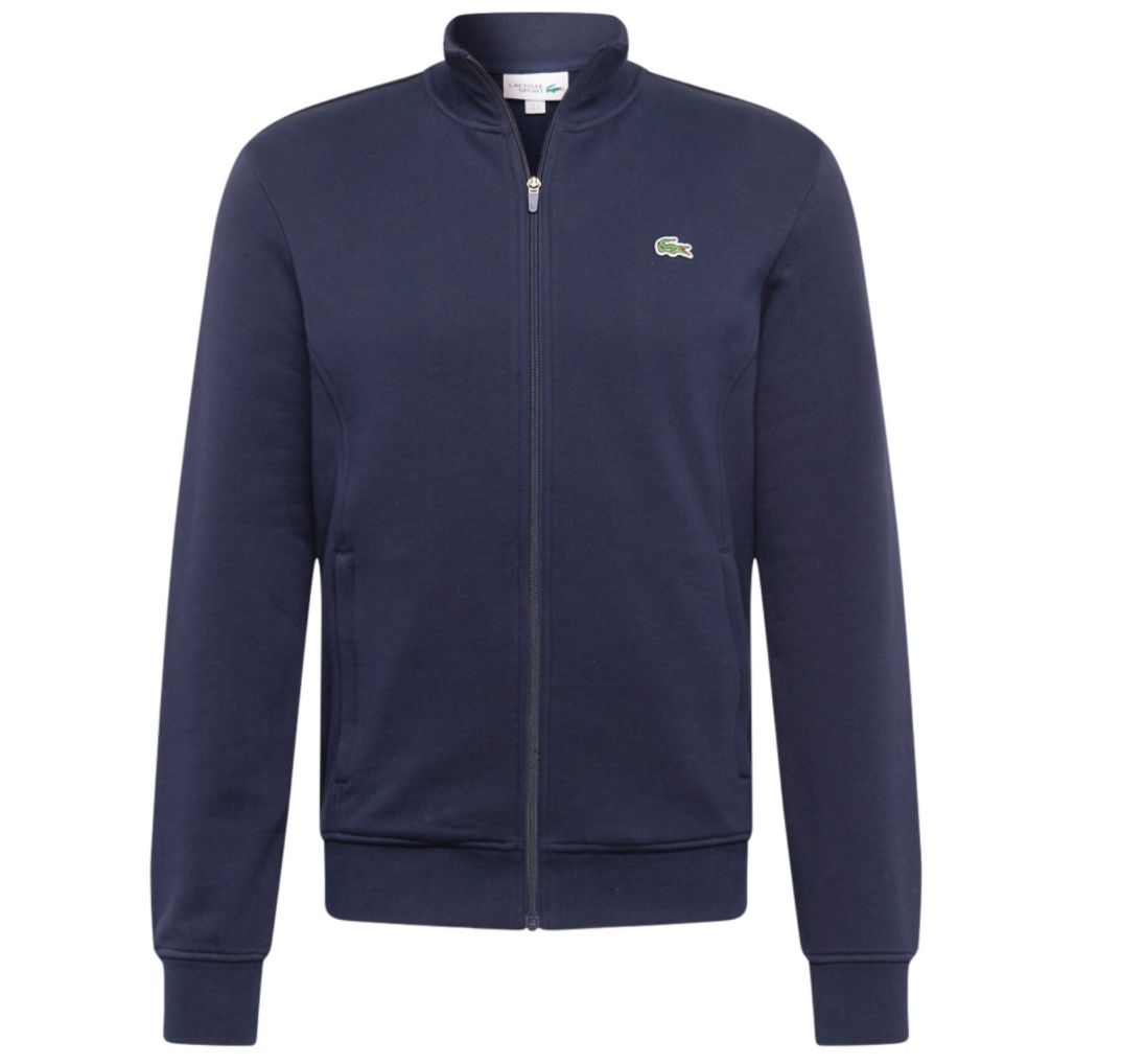 Lacoste Sport Zip Up Sweatjacke in Navy für 49,95€ (statt 80€)