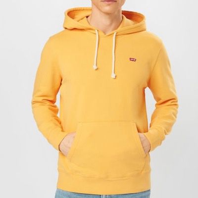 Levis New Original Herren Hoodie in Orange für 35,93€ (statt 63€)