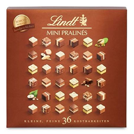 Lindt Mini Pralinés Schicht Nougat Pralinen für 6,26€ (statt 9€)   Prime Sparabo