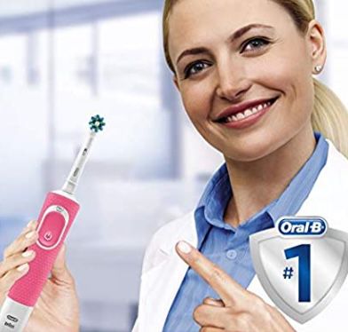 Oral B Vitality 100 elektrische Zahnbürste in Rosa ab 9,90€ (statt 21€)