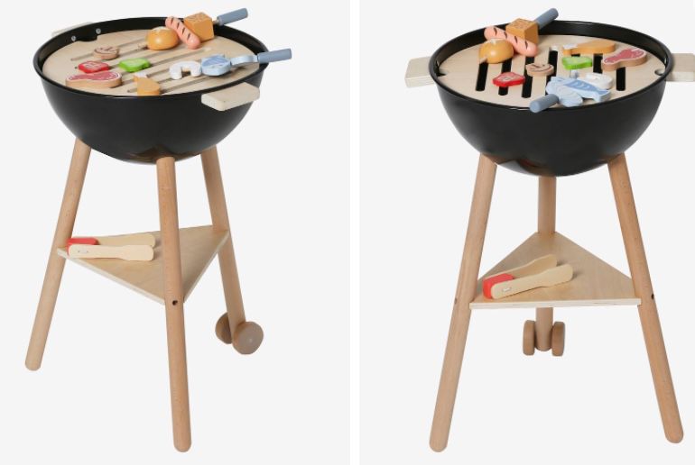 Vertbaudet Kinder Spielgrill aus Holz (FSC zertifiziert) für 26,44€ (statt 49€)