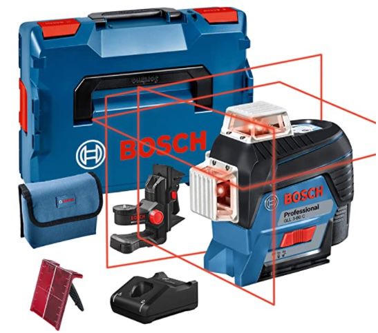 Bosch Professional GLL 3 80 C 12V System Linienlaser für 406,83€ (statt 436€)