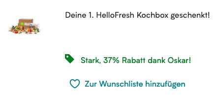 HelloFresh Kochbox für 9,63€   nur für HelloFresh Neukunden