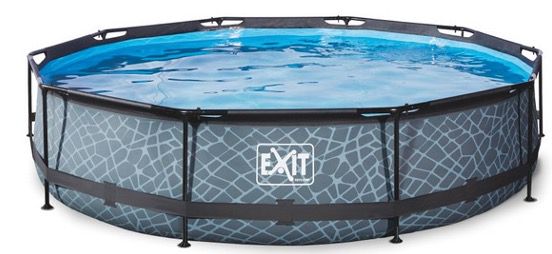 EXIT Stone Pool 360x76cm inkl. Filterpumpe für 48,29€ (statt 68€)