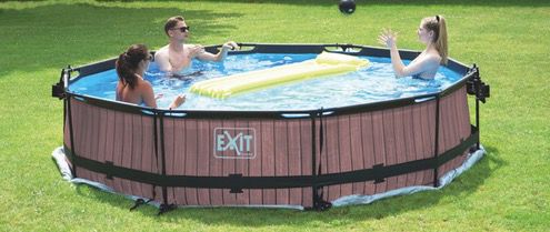 EXIT Stone Pool 360x76cm inkl. Filterpumpe für 48,29€ (statt 68€)