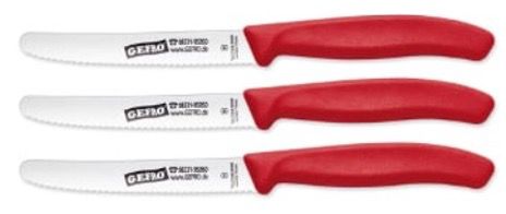 Gefro: 2x Tomatenmesser + 2x Gemüsemesser + Dressing + 90g Pfeffer für 15,35€ (statt 21€)