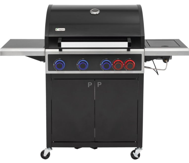 Tepro Gasgrill Bellmore 4 mit Powerzone + Seitenbrenner für 299€ (statt 419€)