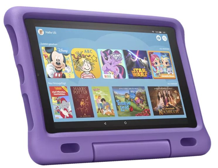 Amazon Fire HD 10 Kids Edition Tablet mit 32GB in Purple für 139,99€ (statt 190€)