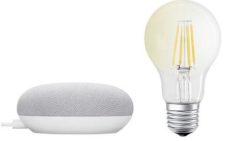 Ledvance RGBW E27 10W Leuchte + Google Home Mini Speaker für 22€ (statt 54€)