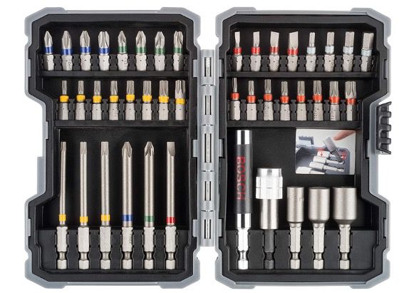 Bosch Professional 43 teiliges Schrauberbits und Steckschlüssel Set für 19,79€ (statt 29€)