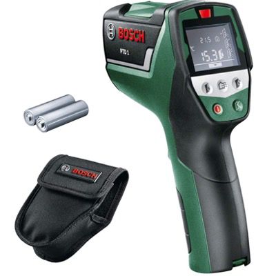 Bosch Infrarot Thermometer PTD1 inkl. Batterien und Schutztasche für 73,83€ (statt 94€)