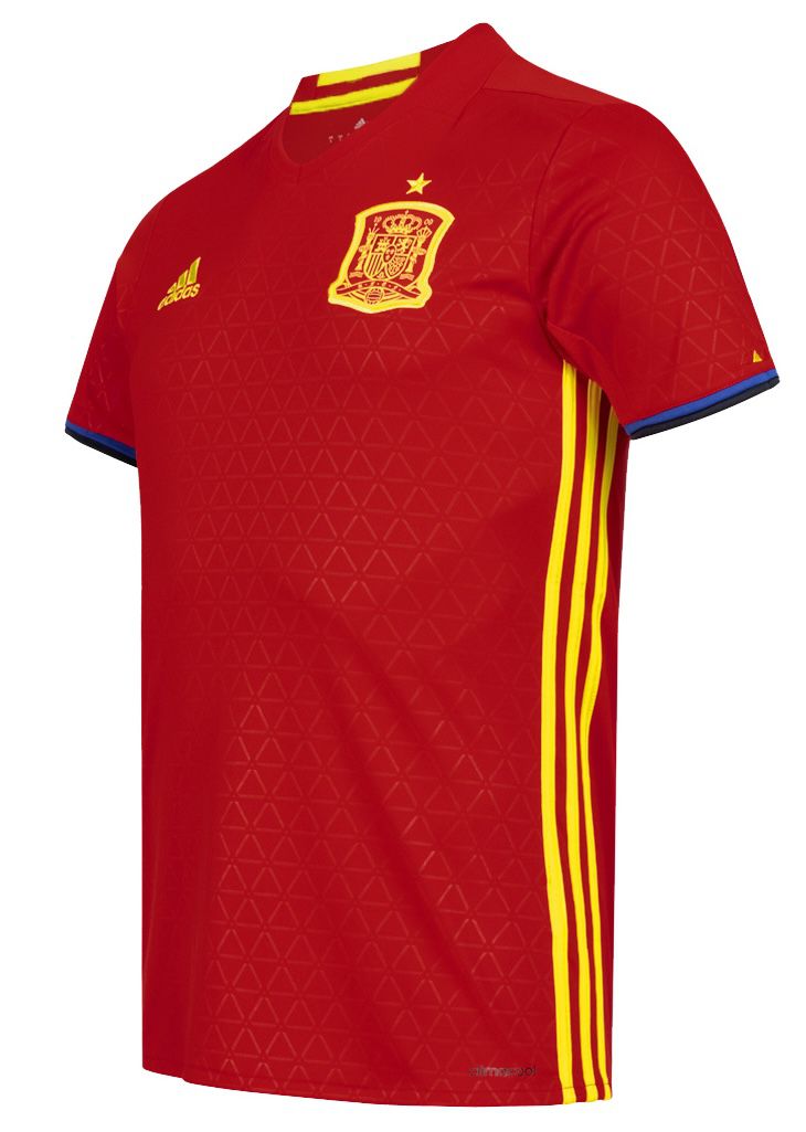 adidas Spanien Herren Heim Trikot (2015/2016) für 17,94€ (statt 24€)