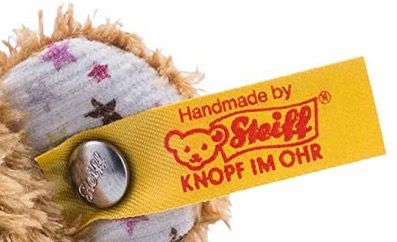 Steiff Mini Knister Teddybär mit Rassel 11cm 240669 in Braun für 10,72€ (statt 17€)