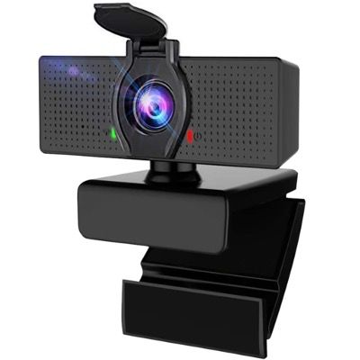 Walkbee Webcam mit digitalem Mikrofon und 1080P HD für 13,49€ (statt 27€)