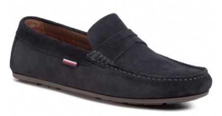 Tommy Hilfiger Classic Suede Penny Loafer Mokassins für 91,95€ (statt 109€)   in 40 & 45 nur 65€