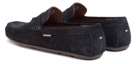 Tommy Hilfiger Classic Suede Penny Loafer Mokassins für 91,95€ (statt 109€)   in 40 & 45 nur 65€