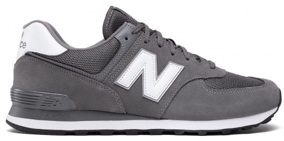 New Balance ML574 Sneaker in Grau für 66€ (statt 74€)