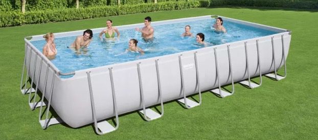 Bestway Power Steel Frame Pool 732x366x132cm mit Sandfilteranlage für 969,84€ (statt 1.579€)