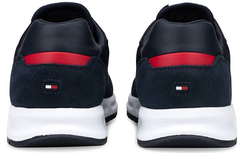 Tommy Hilfiger Modern Corporate Mix Runner Sneaker aus Veloursleder für 70,34€ (statt 88€)