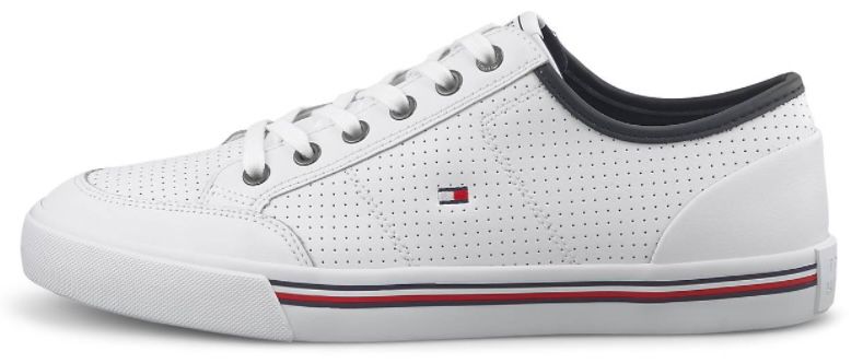 Tommy Hilfiger Core Signature Leder Sneaker für 55,98€ (statt 70€)
