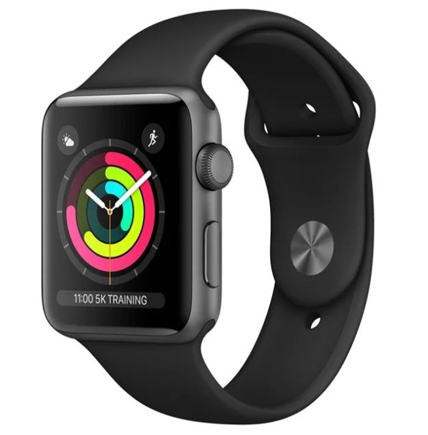 Apple Watch Series 3 GPS in Space Grey 42mm für 205€ (statt 227€)