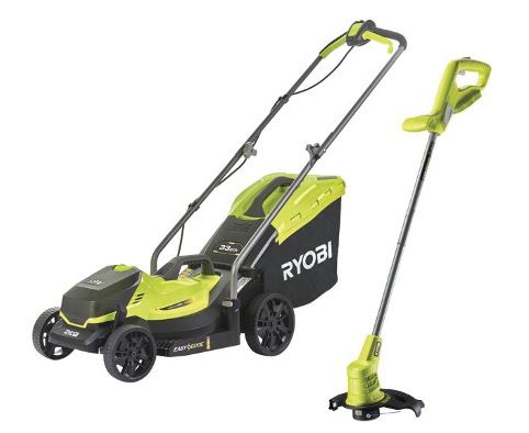 Ryobi Rasenmäher OLM1833B + Rasentrimmer inkl. 4Ah Akku für 259,99€ (statt 335€)   Abholung