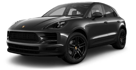 Porsche Macan als Benziner in Schwarz mit 245PS für 599€ mtl.   LF 0,94