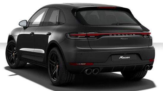 Porsche Macan als Benziner in Schwarz mit 245PS für 599€ mtl.   LF 0,94