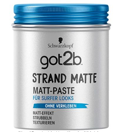 Schwarzkopf got2b Strandmatte Haarstyling Paste Surfer Look ab 3,04€ (statt 7€)   Prime Sparabo