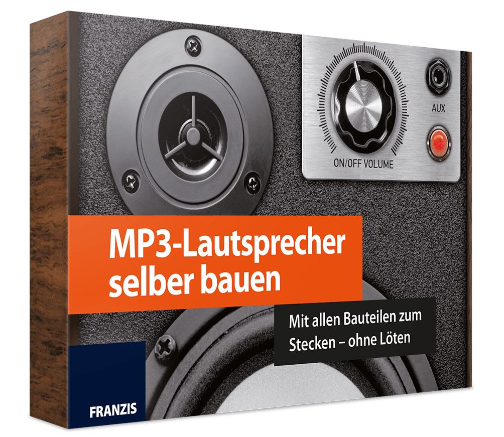 Franzis MP3 Lautsprecher selber bauen (ohne Löten) für 15€ (statt 30€)