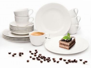 Dank Abo: Villeroy und Boch Kaffee Set 18 tlg. aus Porzellan für 43,20€ (statt 66€)