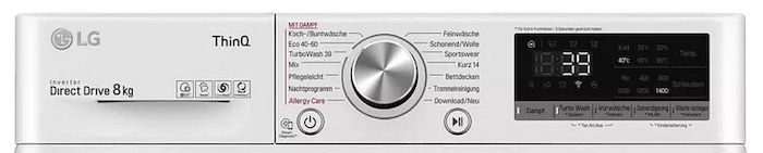 LG Waschmaschine Serie 7 F4WV708P1E (8kg, 1400 U/min) für 478,90€ (statt 574€)