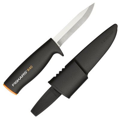 Fiskars Universalmesser K40 inkl. Köcher für 9,99€ (statt 15€)