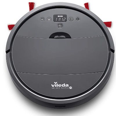 Vileda VR 201 PetPro Saugroboter optimiert für Tierhaare für 99€ (statt neu 164€)   neuwertige B Ware