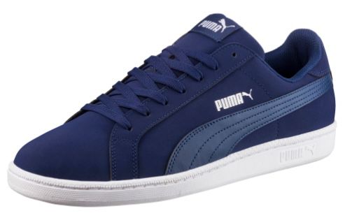 PUMA Smash Buck Unisex Sneaker Blau für 24,95€ (statt 40€)  Restgrößen