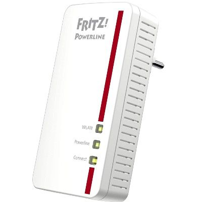 AVM FRITZ! Powerline 1260E Single Powerline Adapter mit WLAN für 69,90€ (statt 83€)