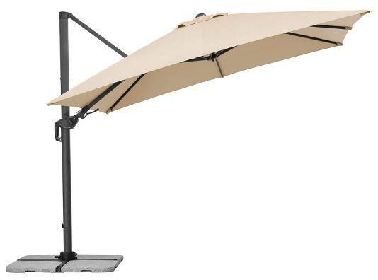 Schneider Ampelschirm Rhodos Twist 300x300cm für 186,17€ (statt 419€)