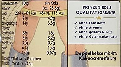 4x DeBeukelaer Prinzen Rolle 400g ab 4€ (statt 6€)   Prime