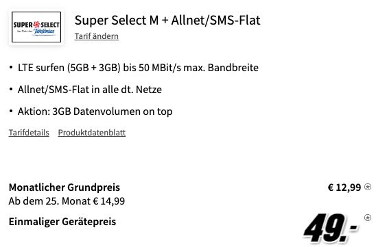 🔥 Motorola Moto G100 128GB für 49€ + o2 Allnet mit 8GB LTEfür 12,99€ mtl.   Effektivgewinn