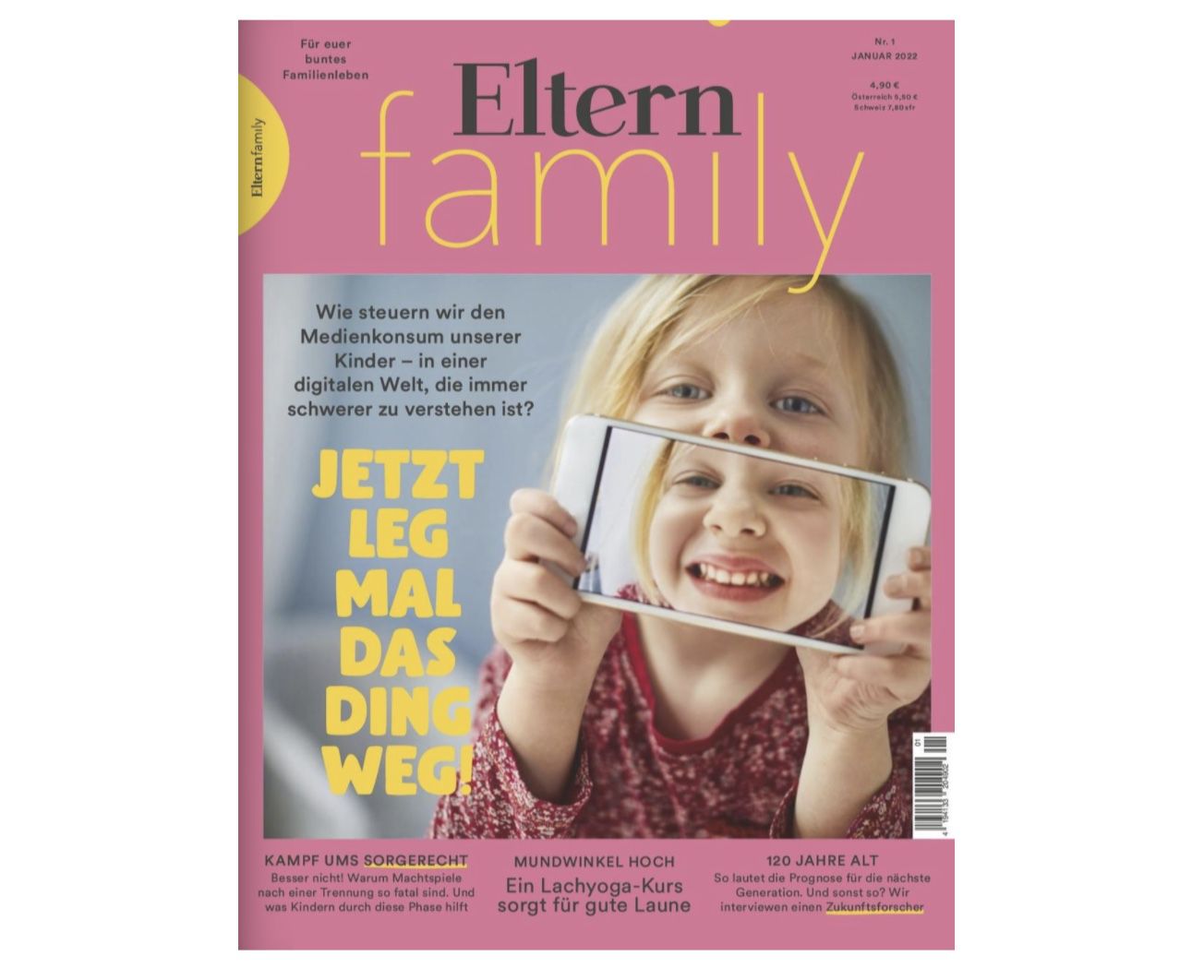 Eltern Family Jahresabo für 58,80€ + Prämie: z.B. 50€ Amazon Gutschein